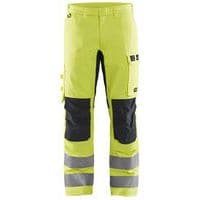 Multinorm Buks Inherent med stretch High Vis Gul/Marineblå - Blåkläder