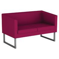 2-personers sofa i tekstilmateriale Punto