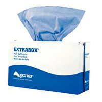 Ecobox blå fiberklud - MP Hygiene