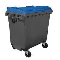 Affaldsbeholder med 4 hjul – 770 L – mobil i plast - Mobil Plastic