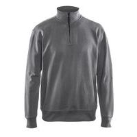 Sweatshirt half zip Grå - Blåkläder