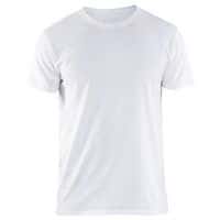 T-shirt slim fit Hvid - Blåkläder