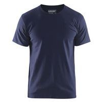 T-shirt slim fit Marineblå - Blåkläder