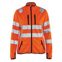 Dame High Vis Softshell Jakke High Vis Orange - Blåkläder