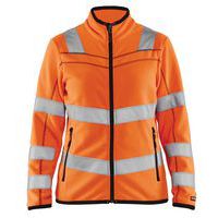 Dame High Vis Microfleece Jakke High Vis Orange - Blåkläder