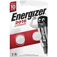 Lithiumbatteri til regnemaskiner - CR2016 - Pakke med 2 - Energizer