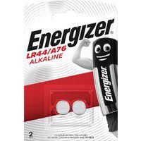 Alkalisk flerfunktionsbatteri til regnemaskiner, ure m.m. - LR44 - Pakke med 2 - Energizer