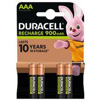 Ultra 850 mAh genopladeligt AAA LR3-batteri - Pakke med 4 - Duracell