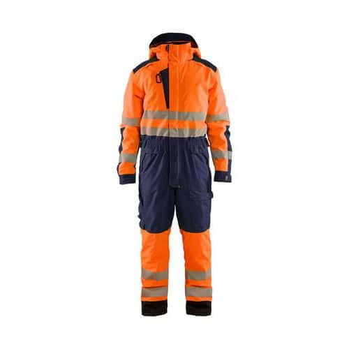 High Vis Vinter Kedeldragt High Vis Gul/Marineblå - Blåkläder