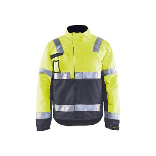 High Vis Vinterjakke High Vis Orange/Mellemgrå - Blåkläder