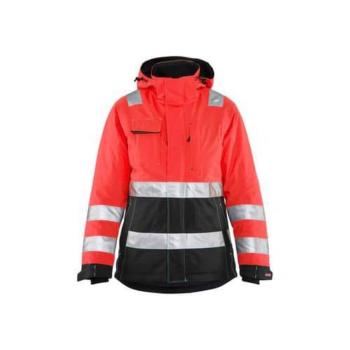 High Vis Light Softshell Jakke High Vis Gul/Mellemgrå - Blåkläder