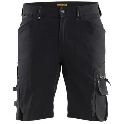 Håndværker Shorts 4-vejs stretch X1900 Sort - Blåkläder