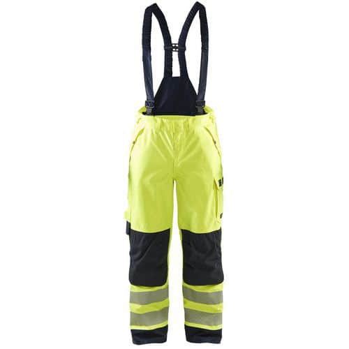 Multinorm Skalbuks Inherent High Vis Gul/Marineblå - Blåkläder