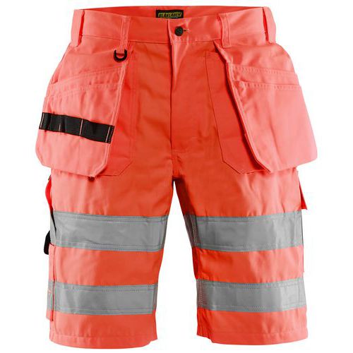 High Vis Shorts High Vis Rød - Blåkläder