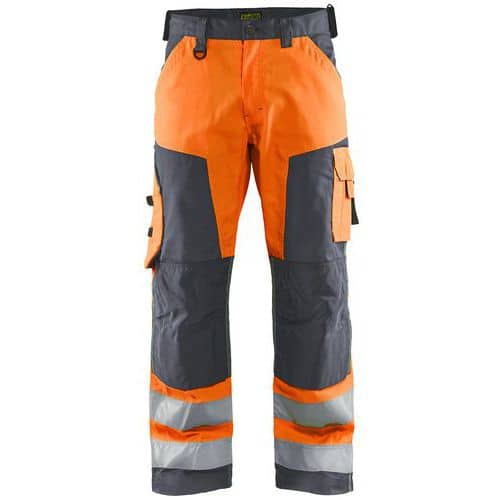 High Vis Buks High Vis Orange/Mellemgrå - Blåkläder