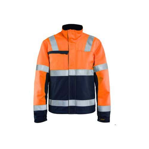 Multinorm Vinterjakke Inherent High Vis Orange/Marineblå - Blåkläder