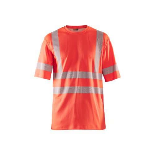 High vis T-shirt High Vis Rød - Blåkläder