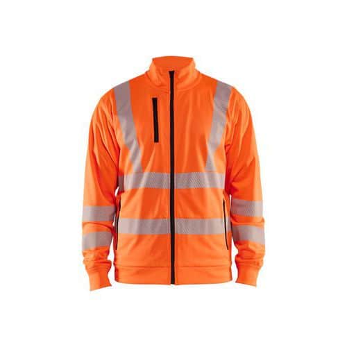 High vis Sweatshirt Full zip High Vis - Blåkläder