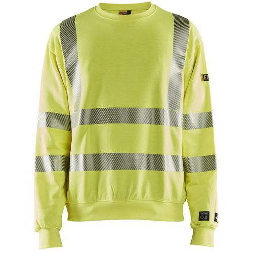 Multinorm Sweatshirt Inherent High Vis Gul - Blåkläder