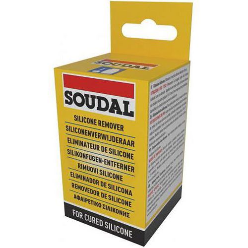 Hærdet silikone- og hybrid polymerfjerner – Soudal