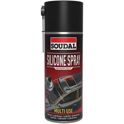 Silikonebaseret smøremiddelspray 400 ml – Soudal