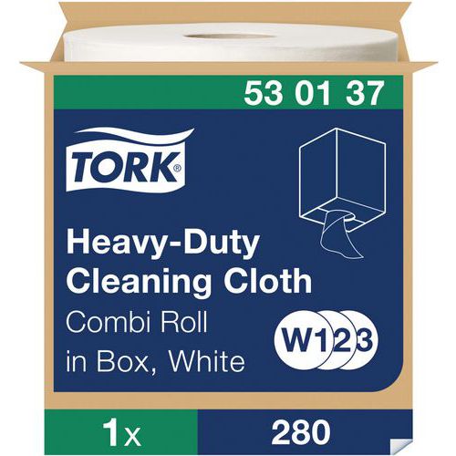 Nonwoven-klud, kraftig, 280 ark - Tork