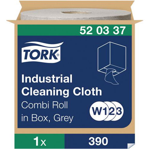 Nonwoven industriklud, 140 til 390 ark - Tork