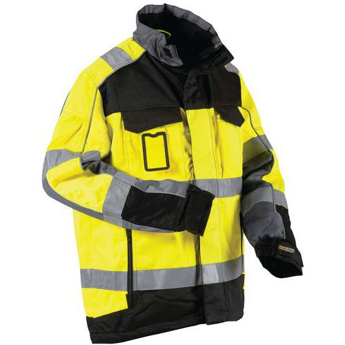 High Vis Vinterjakke High Vis Gul/Sort - Blåkläder