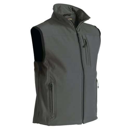 Softshell Vest Sort - Blåkläder