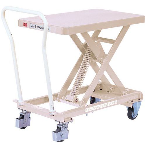 Mobilt løftebord med konstant niveau, 30 kg til 100 kg - Bishamon