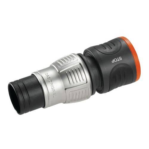 Aquastop-kobling Premium - ergonomisk - Ø 15 mm