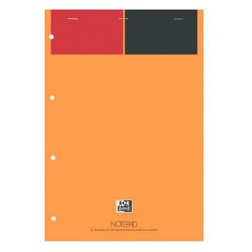 Blok linjeret Oxford Notepad