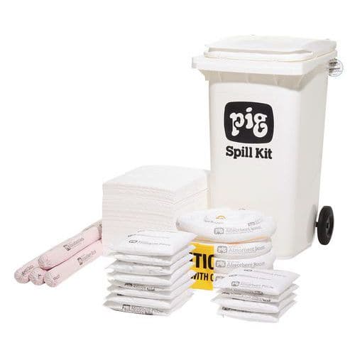 Spand absorbenter olie 168 l - Pig