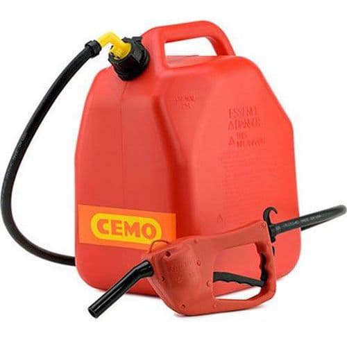 Benzindunk 25 L, med pumpepistol - Cemo