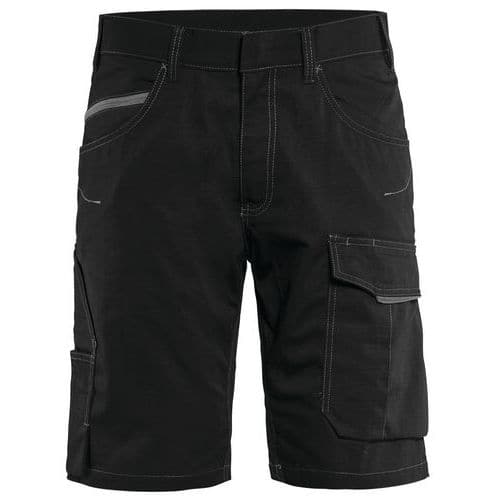 Service Shorts Sort/Mørk Grå - Blåkläder