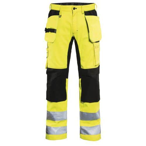 High Vis Buks med stretch High Vis Gul/Sort - Blåkläder