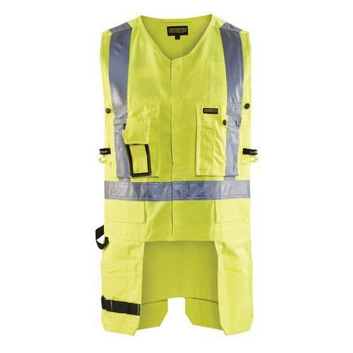 High Vis Håndværker Vest High Vis Gul - Blåkläder