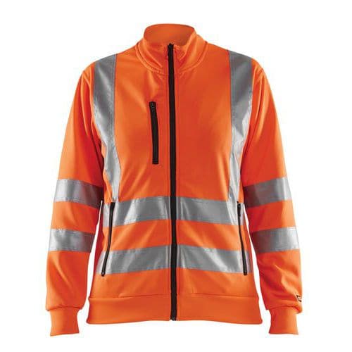 Dame High Vis Sweatshirt High Vis Orange - Blåkläder