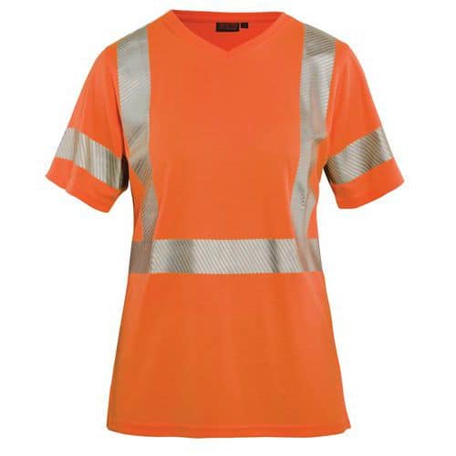 Dame High Vis T-shirt High Vis Orange - Blåkläder