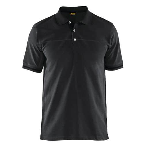 Poloshirt Sort/Mørk Grå - Blåkläder