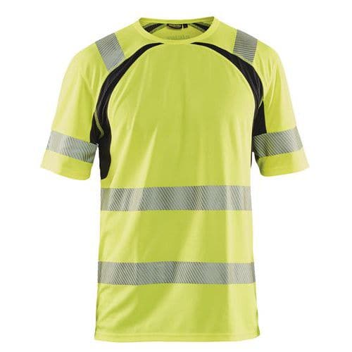 High Vis UV T-shirt High Vis Gul/Sort - Blåkläder