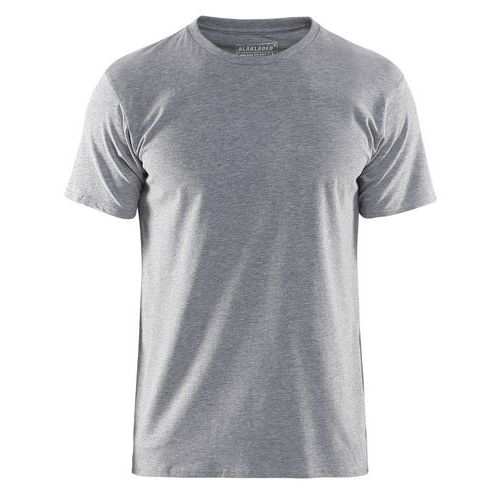 T-shirt slim fit Gråmeleret - Blåkläder