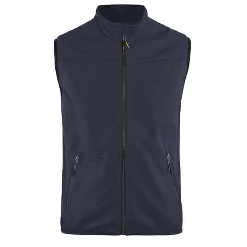 Softshell Vest Mørk Marineblå/Sort - Blåkläder