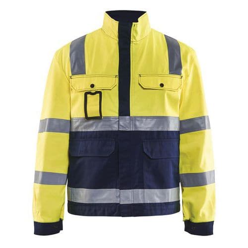 High Vis Arbejdsjakke High Vis Gul/Marineblå - Blåkläder