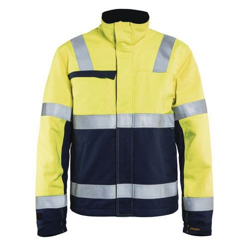 Multinorm VinterJakke High Vis Gul/Marineblå - Blåkläder