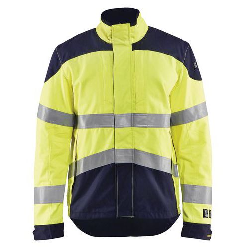 Multinorm Jakke Inherent High Vis Gul/Marineblå - Blåkläder