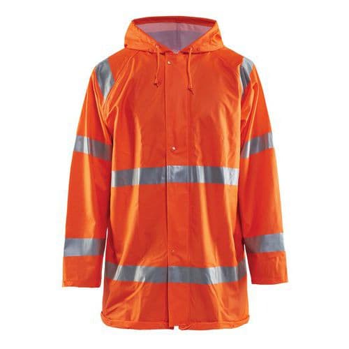 High Vis Regnjakke Level 1 High Vis Orange - Blåkläder