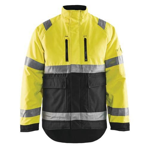 High Vis Vinterjakke High Vis Gul/Sort - Blåkläder