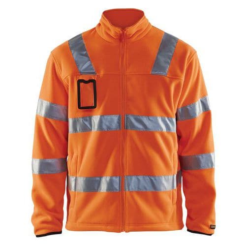 Advarselsjakke softshell orange