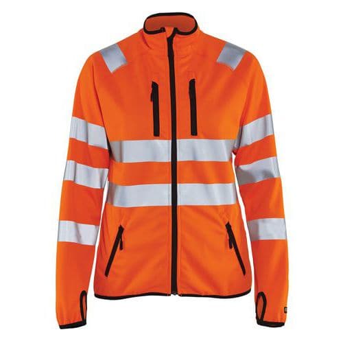 Dame High Vis Softshell Jakke High Vis Orange - Blåkläder